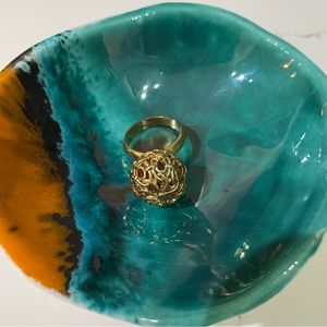 Gold Cocktail Ring
